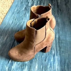 Suede Heels (size 8.5)